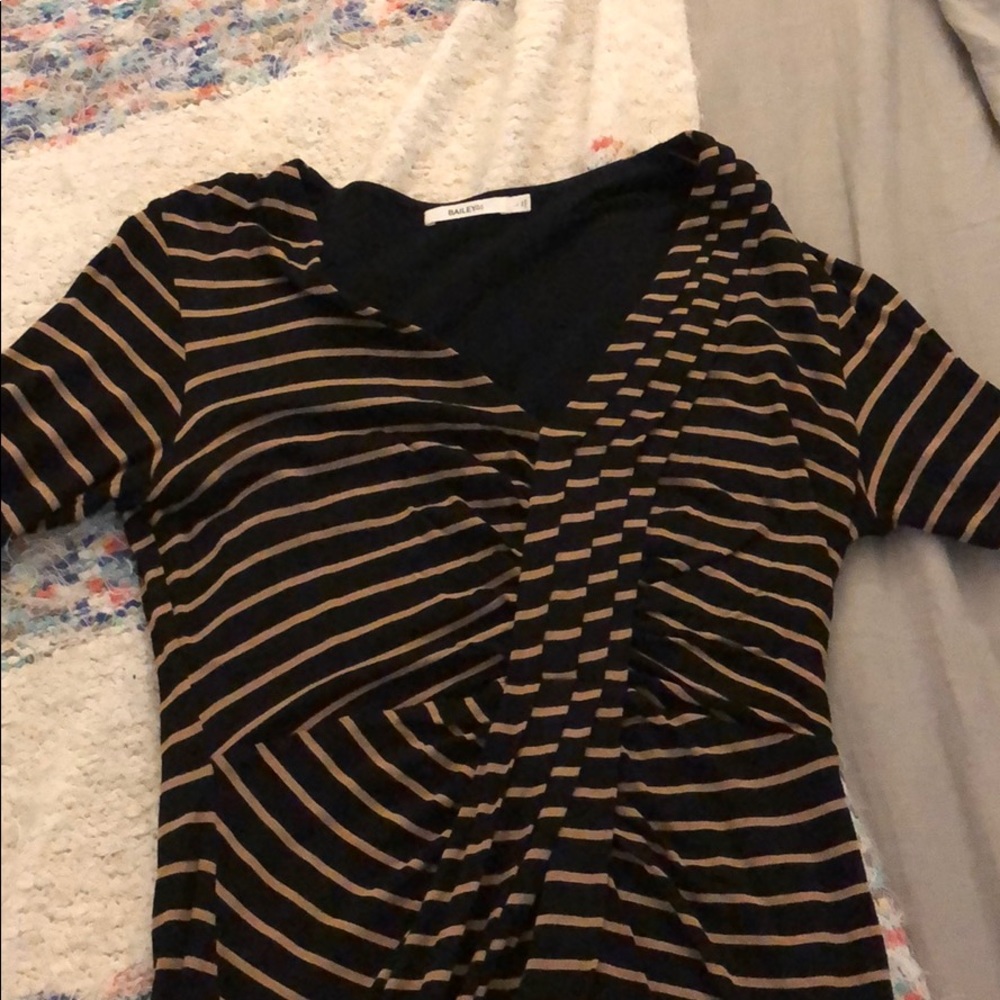 Bailey 44 Stretchy v Neck Dress, L